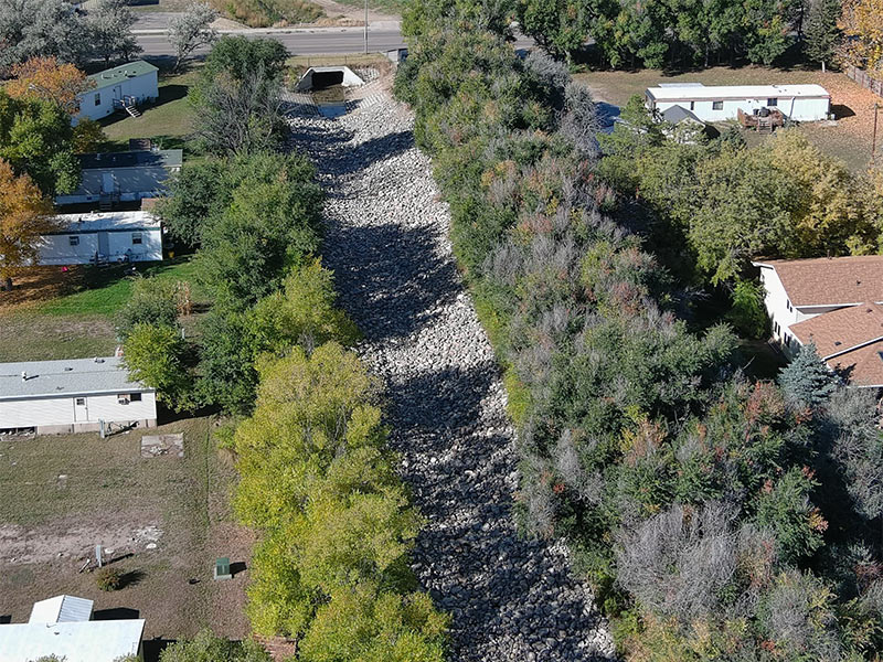 Williston, ND Airport Ditch Repairs